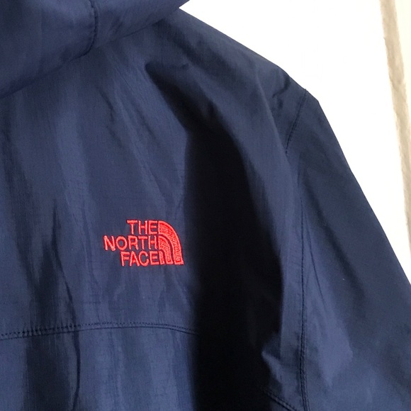 North Face Windbreaker Hooded Jacket Blue Boy’s Size XL / Great Condition - Picture 6 of 13